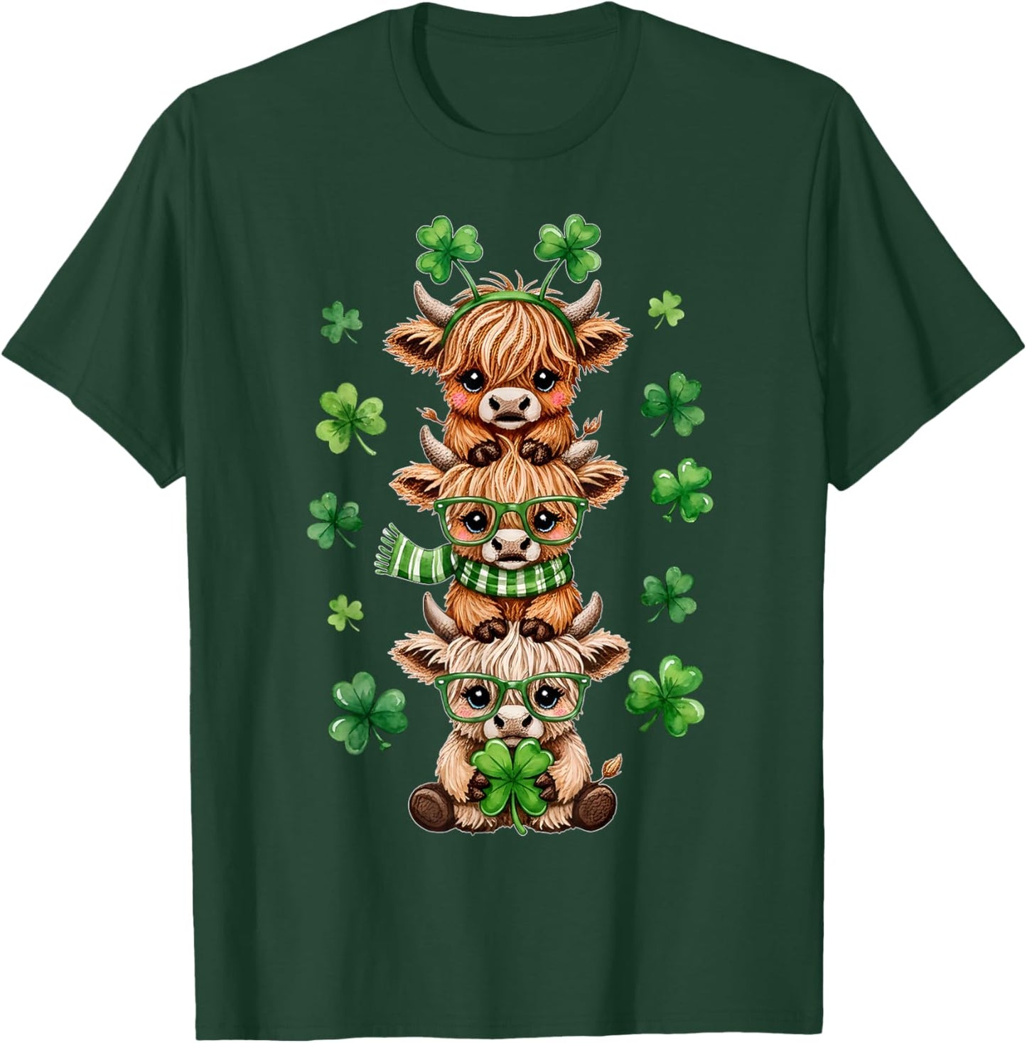 Lucky Cow T-Shirt - T-Shirt | Forest