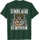 Tummy Ache Survivor Funny Cat Meme T-Shirt - T-Shirt | Forest