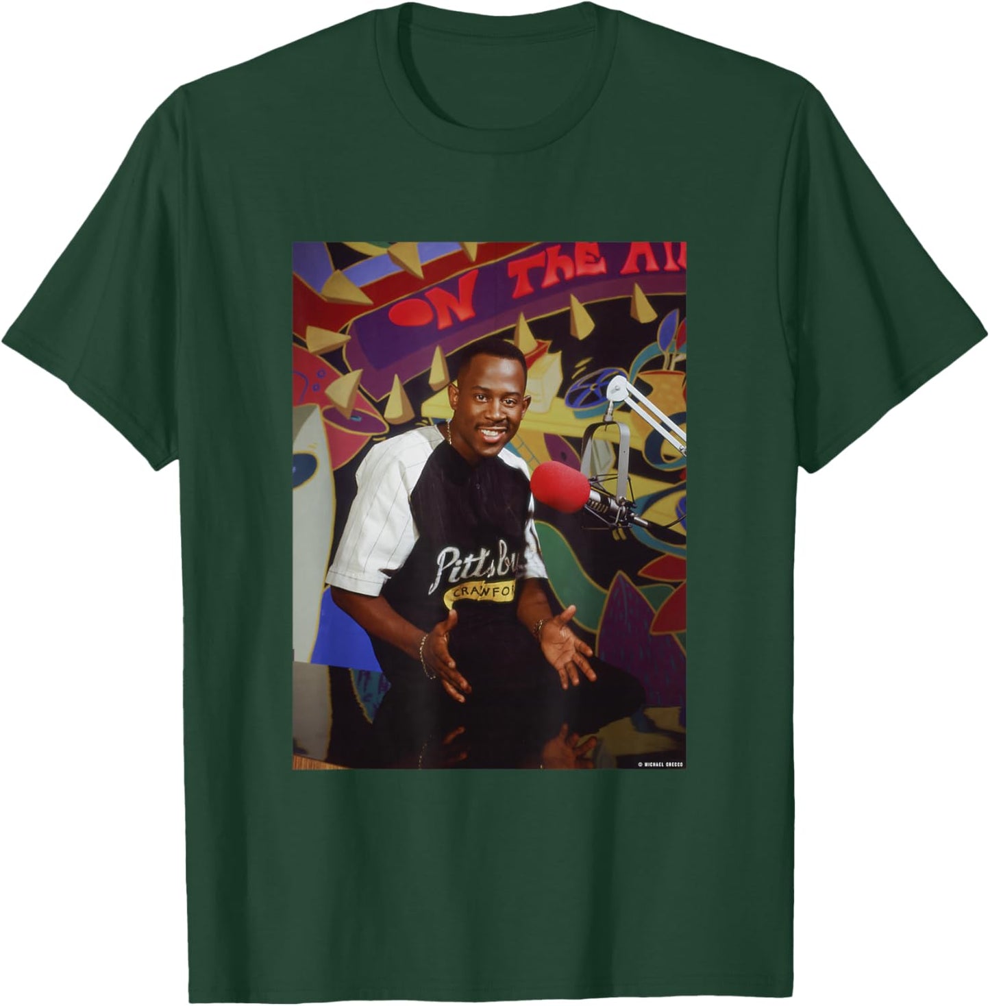Martin Lawrence The Martin Show Actor by Michael Grecco T-Shirt - T-Shirt | Forest