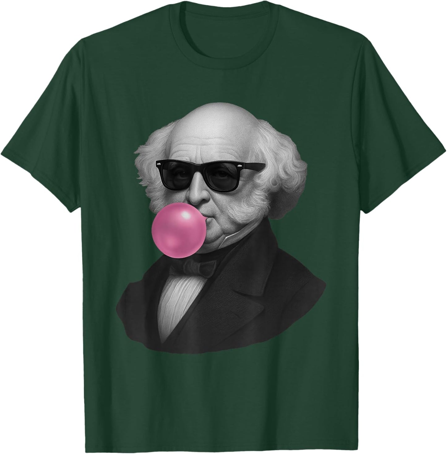 Martin Van Buren Portrait T-Shirt - T-Shirt | Forest