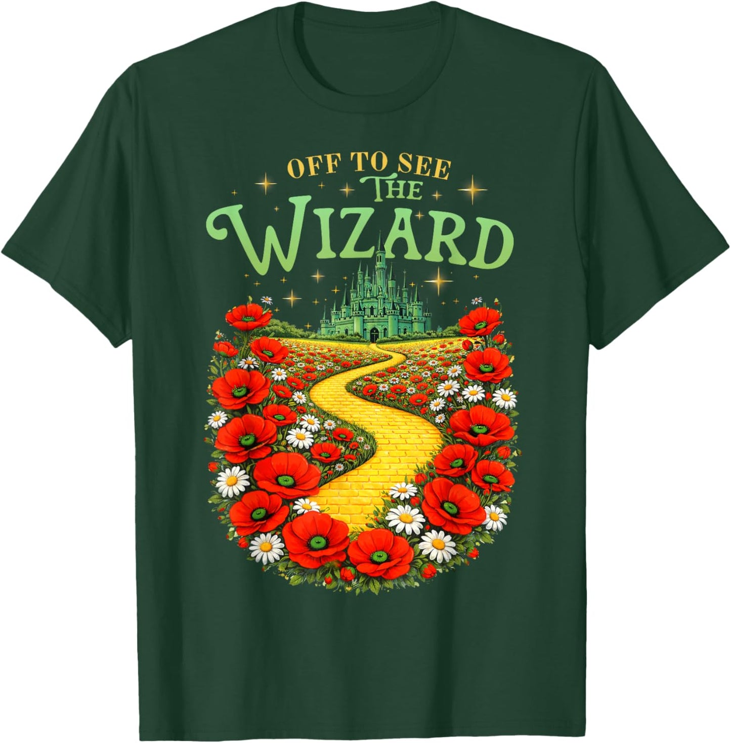 Yellow Brick Road We’re Off to See The Wizard T-Shirt - T-Shirt | Forest