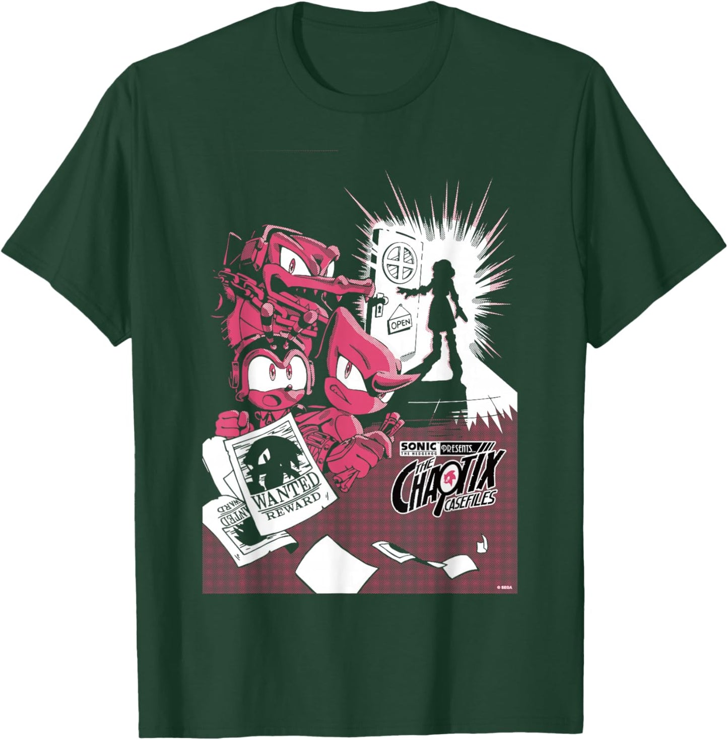 Sonic The Hedgehog Chaotix Casefiles Episode 1 T-Shirt - T-Shirt | Forest