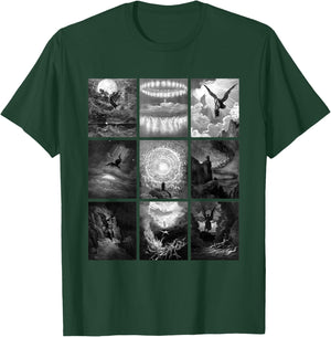 Gustave Dore Famous Illustrations Retro Vintage Classic Art T-Shirt - T-Shirt | Forest