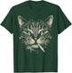 Funny Tabby Cat Smoking Cigarette Meme Vintage 90s Grunge T-Shirt - T-Shirt | Forest