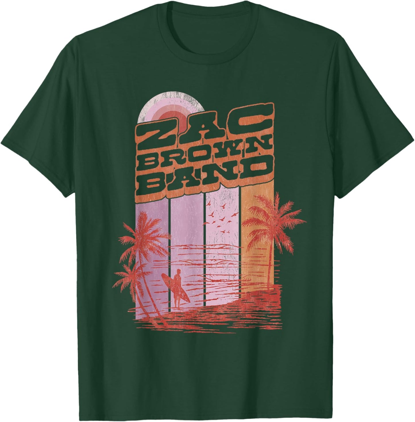 Red Surfer T-Shirt - T-Shirt | Forest