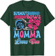 Burnouts or Bows Momma Loves You Gender Reveal Party T-Shirt - T-Shirt | Forest