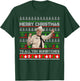 Merry Christmas to All You Sumbitches Ugly Sweater Retro T-Shirt - T-Shirt | Forest