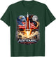 Artemis II Rocket Space Launch Back to The Moon Mission 2026 T-Shirt - T-Shirt | Forest