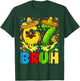 Six Seven Bruh Cinco De Mayo 67 Taco Let's Fiesta Men Women T-Shirt - T-Shirt | Forest