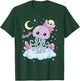 Jellyfish Pastel Goth Kawaii Cute Goth Bat Jellyfish T-Shirt - T-Shirt | Forest