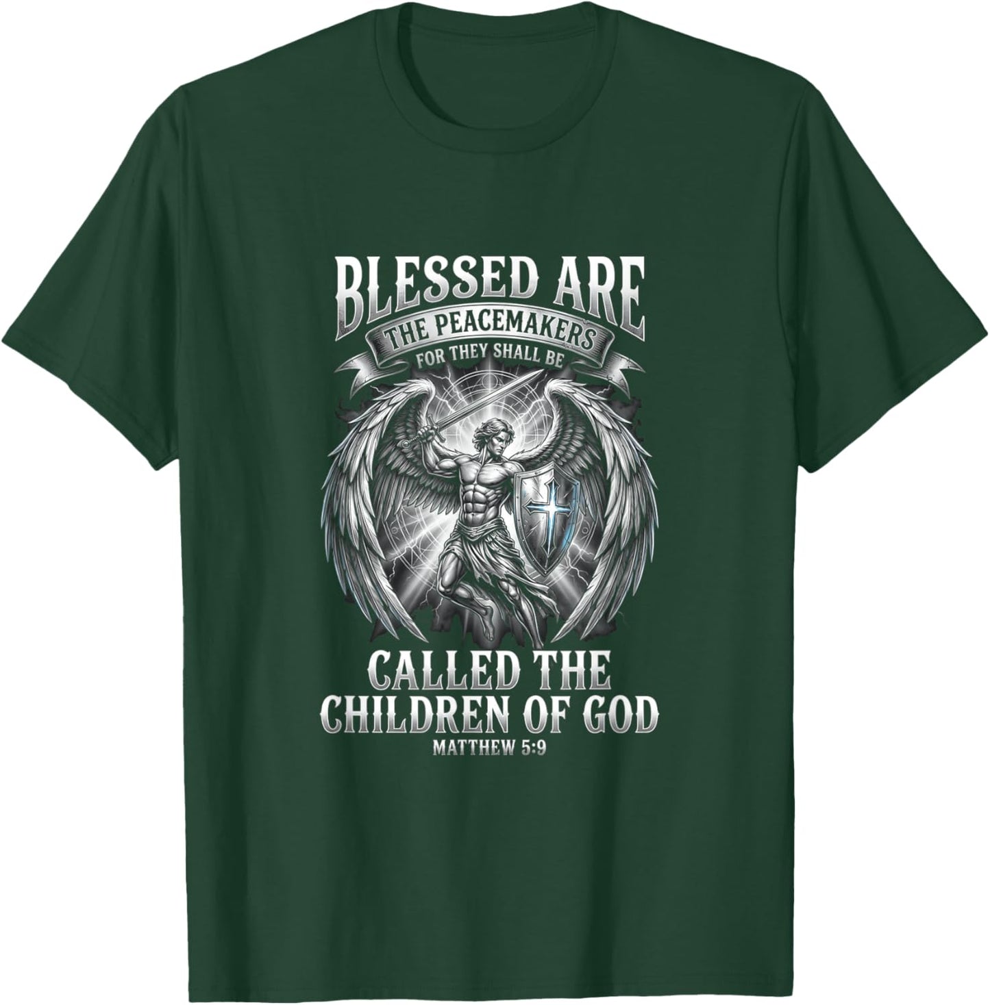 Blessed are The Peacemakers T-Shirt - T-Shirt | Forest