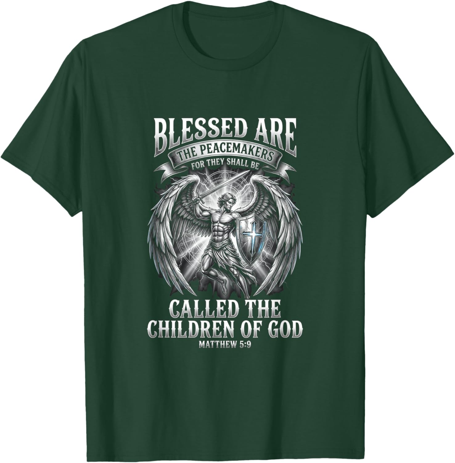 Blessed are The Peacemakers T-Shirt - T-Shirt | Forest