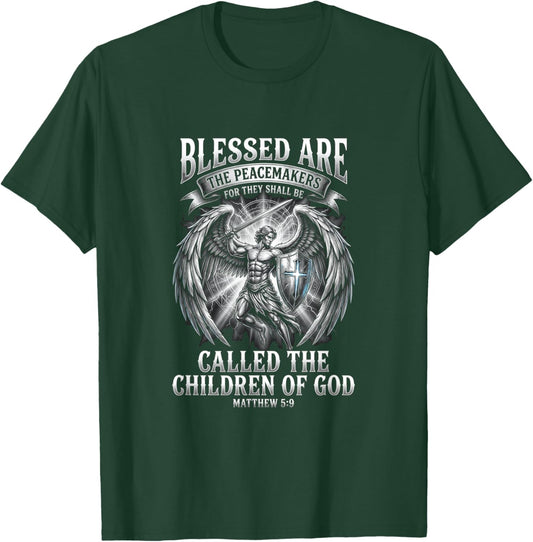 Blessed are The Peacemakers T-Shirt - T-Shirt | Forest