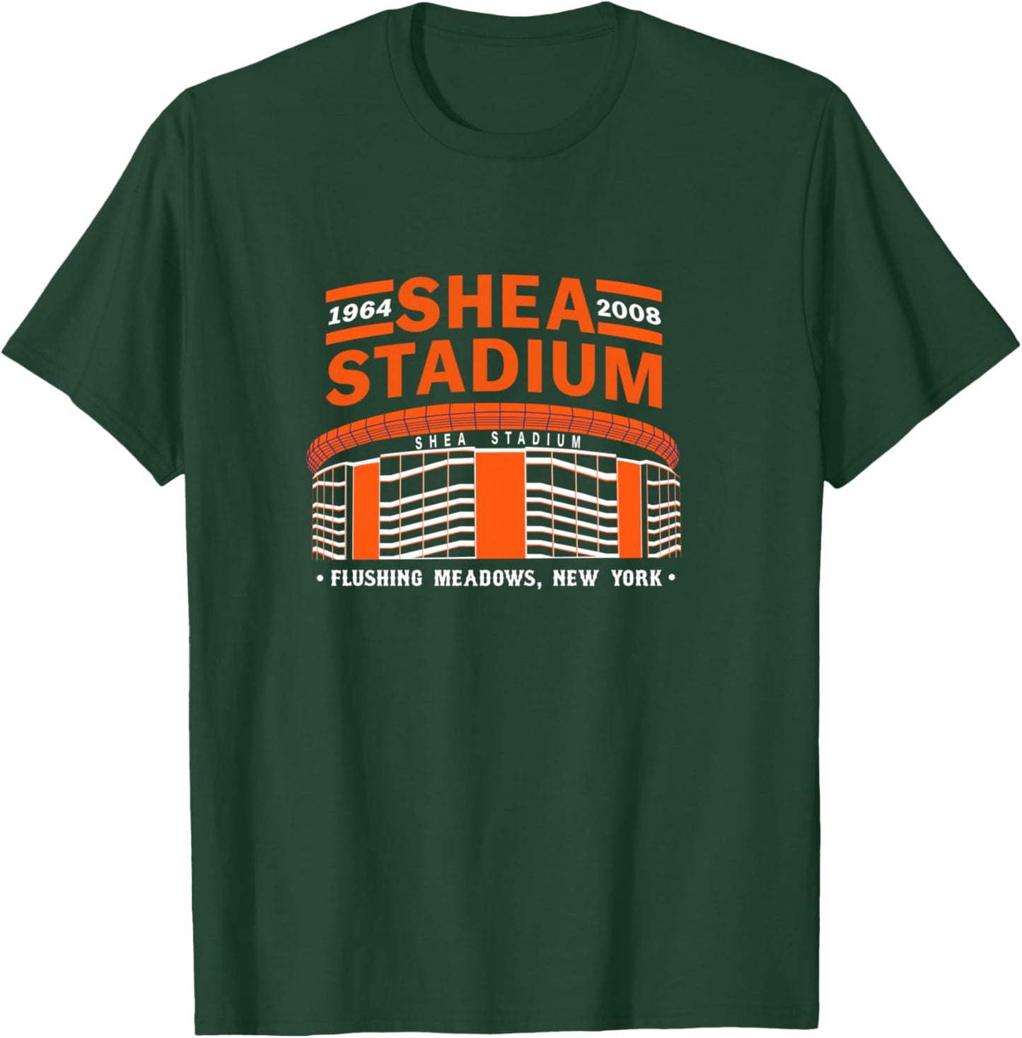 Shea Stadium New York Classic T-Shirt - T-Shirt | Forest