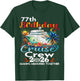 77th Birthday Cruise Crew Friends Family Vacation Matching T-Shirt - T-Shirt | Forest