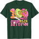 100th Day of School Girl 100 Days Prinkled with Fun Donut T-Shirt - T-Shirt | Forest