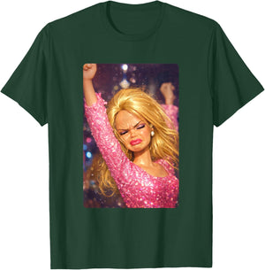 Funny Doll Face Meme Hilarious Doll Dance Night Club Disco T-Shirt - T-Shirt | Forest