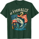 O'fishally 2 Years Old Fishing 2nd Birthday Boys Kids T-Shirt - T-Shirt | Forest