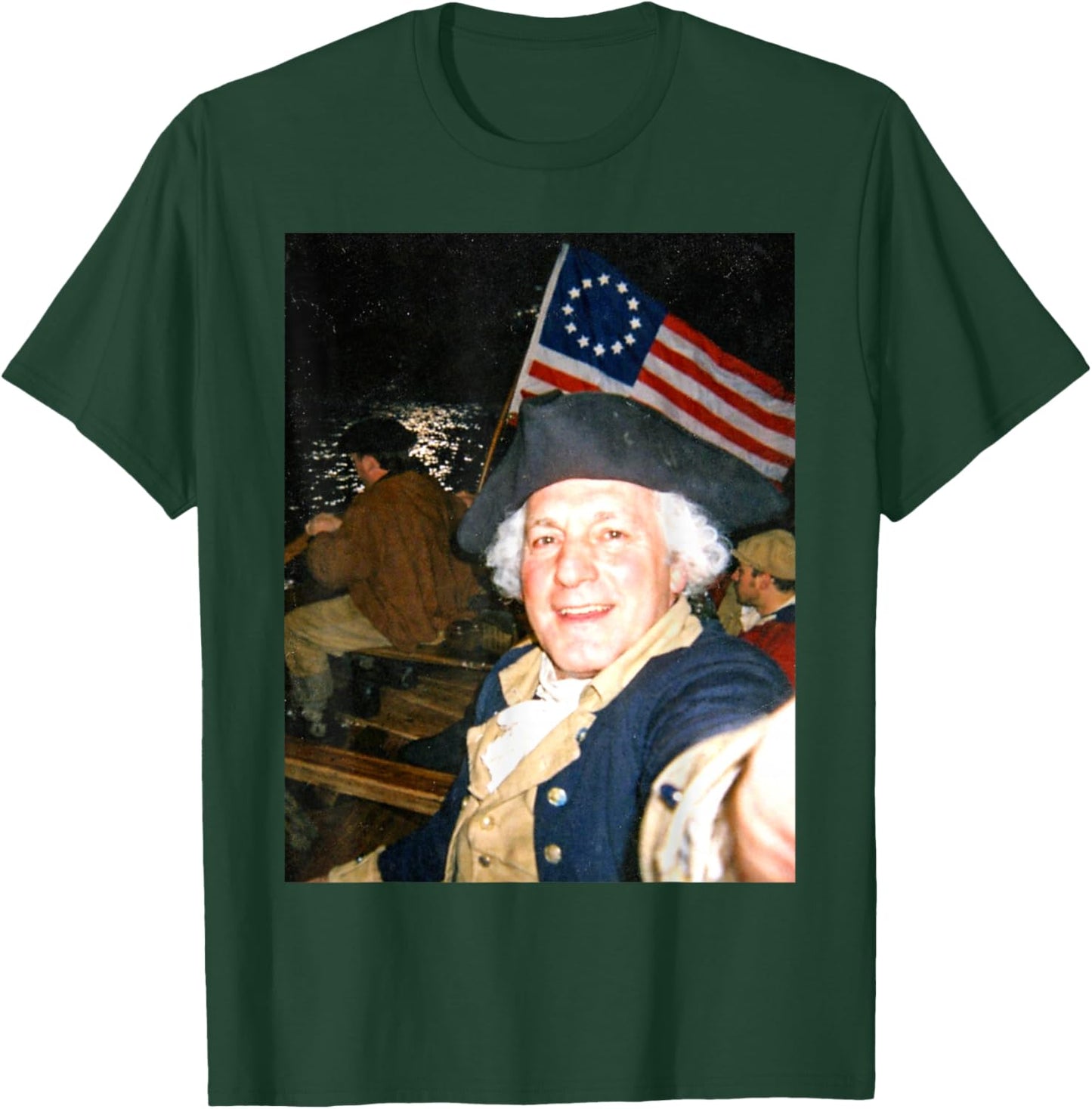 George Washington Crossing The Delaware T-Shirt - T-Shirt | Forest