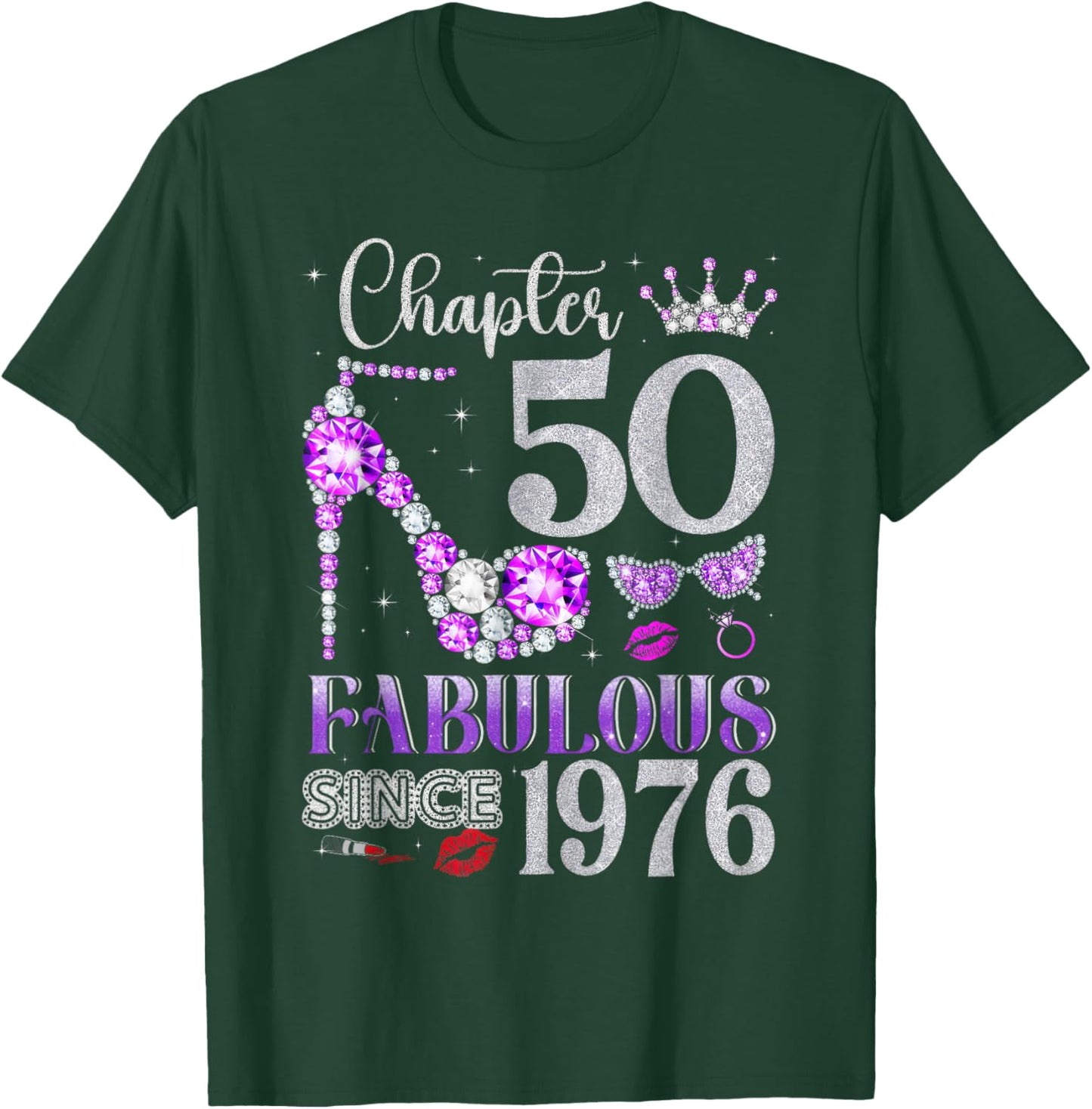 50th Birthday Women T-Shirt - T-Shirt | Forest