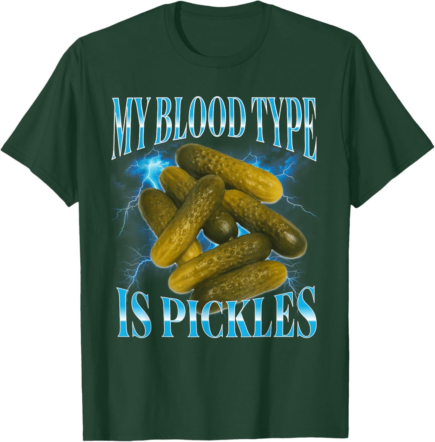 Funny Cringe Pickles Pickle Lover T-Shirt - T-Shirt | Forest