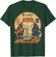 Frog Eating Ramen Noodles Vintage Japanese Funny Frog Lover T-Shirt - T-Shirt | Forest