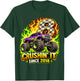 Birthday Monster Truck 8 Year Old Boys 8th Party Born 2018 T-Shirt - T-Shirt | Forest