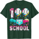 100 Days of School Boys Kids 100th Day of School Baseball T-Shirt - T-Shirt | Forest