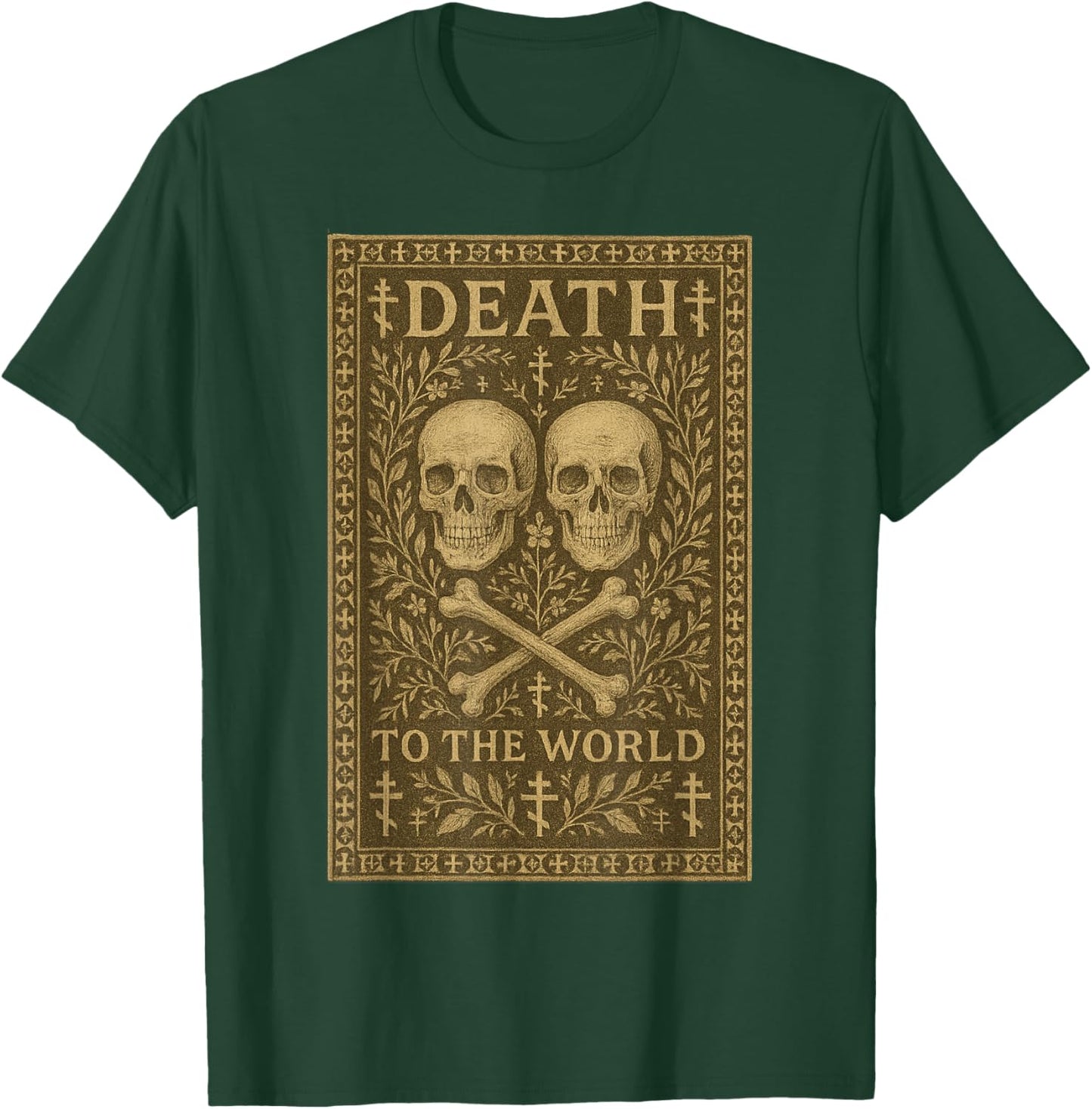 Death to The World Orthodox Church T-Shirt - T-Shirt | Forest