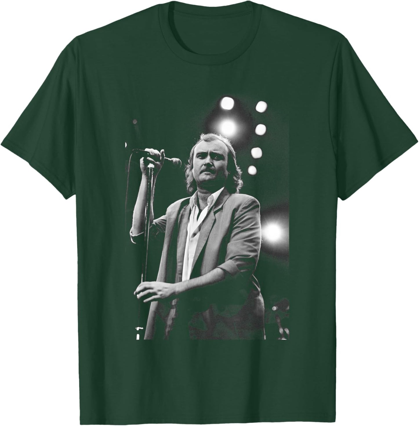 Phil Collins Genesis Live Atlanta USA Invisible Touch Tour T-Shirt - T-Shirt | Forest