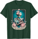 Retro French Bulldog Valentines Fr enchie Mom Tarot Card T-Shirt - T-Shirt | Forest