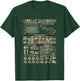 Cue Sports Infographic Guide T-Shirt - T-Shirt | Forest