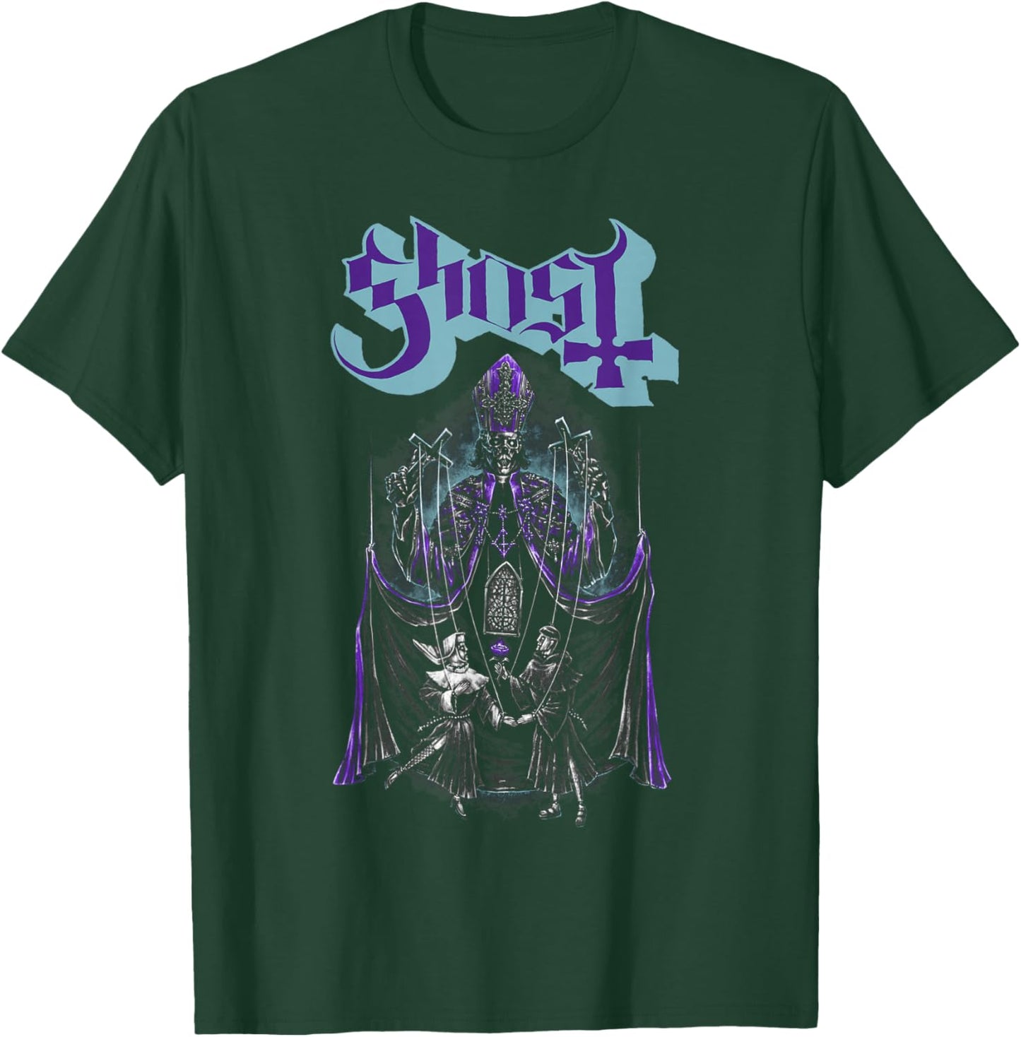 Ghost Official Skeletour 2026 Quebec Exclusive T-Shirt - T-Shirt | Forest