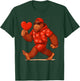 Funny Valentines Day Bigfoot Heart Sunglasses Sasquatch Boys T-Shirt - T-Shirt | Forest