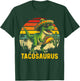 Tacosaurus Taco Dinosaur T-Rex Funny Cinco De Mayo Mexican T-Shirt - T-Shirt | Forest