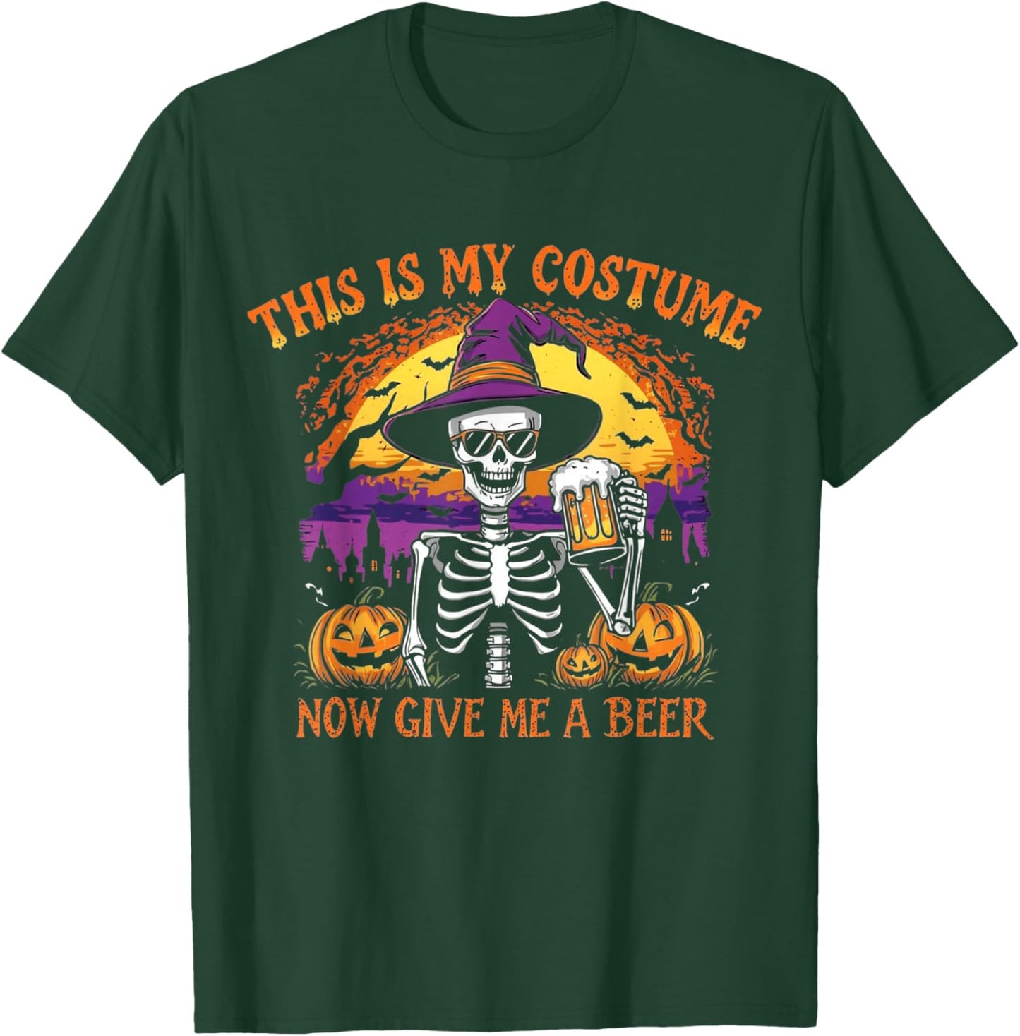 Funny This is My Halloween Costume Women 2025 T-Shirt - T-Shirt | Forest