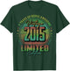 Vintage 2015 Limited Edition Shirt 11 Year Old 11th Birthday T-Shirt - T-Shirt | Forest