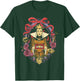 Disney Villains Evil Queen Bow and Floral Frame Portrait T-Shirt - T-Shirt | Forest