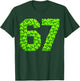 st Patricks Day 67 Shamrock six Seven 6 7 Meme Kids 67 Boys T-Shirt - T-Shirt | Forest