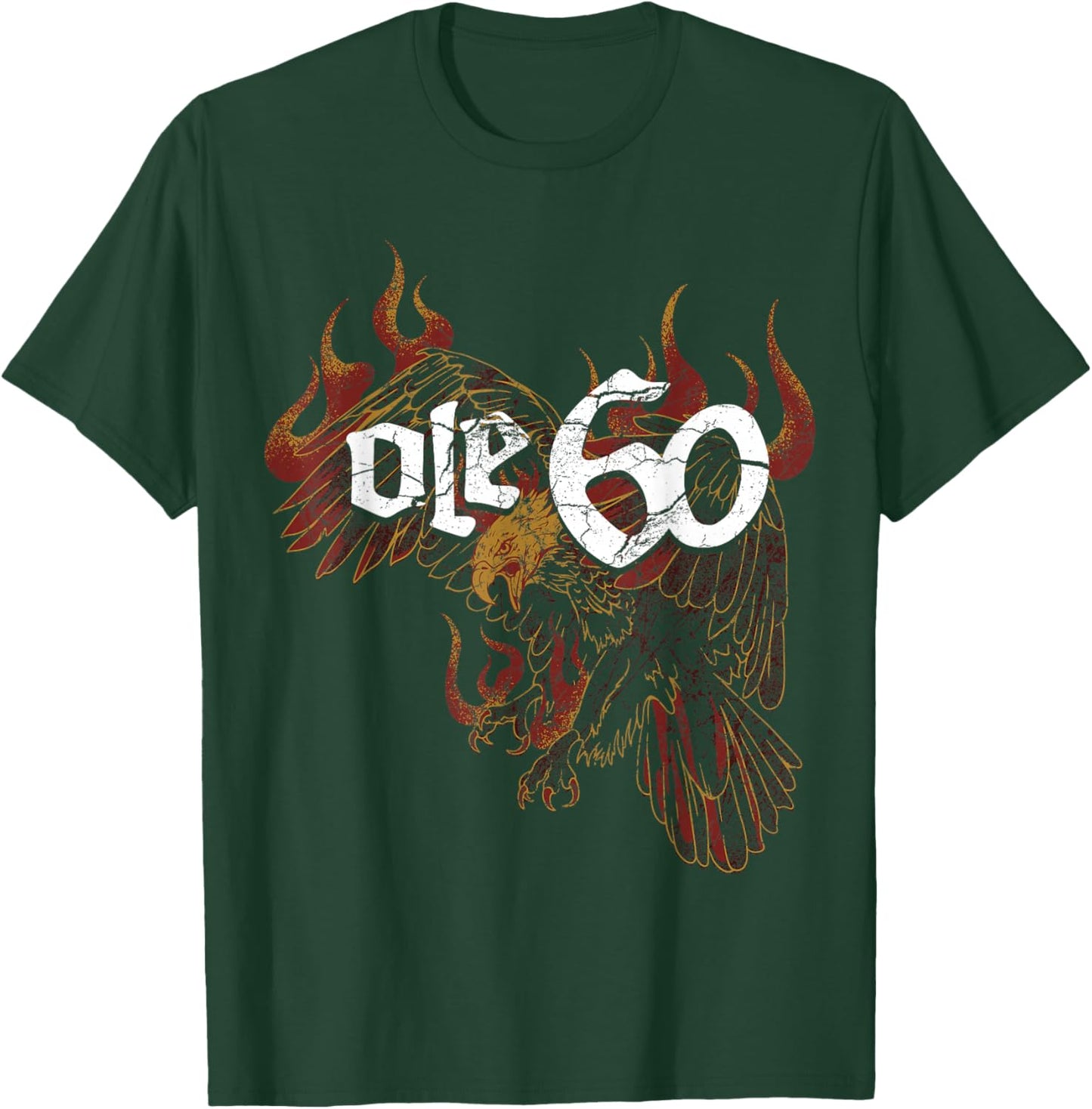 Ole 60 Eagle Graphic T-Shirt - T-Shirt | Forest