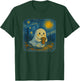 Funny Ghost Pumpkin Spice Latte Starry Night Halloween T-Shirt - T-Shirt | Forest