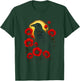 Gothic Raven and Roses - Vintage Enchanted Art T-Shirt - T-Shirt | Forest