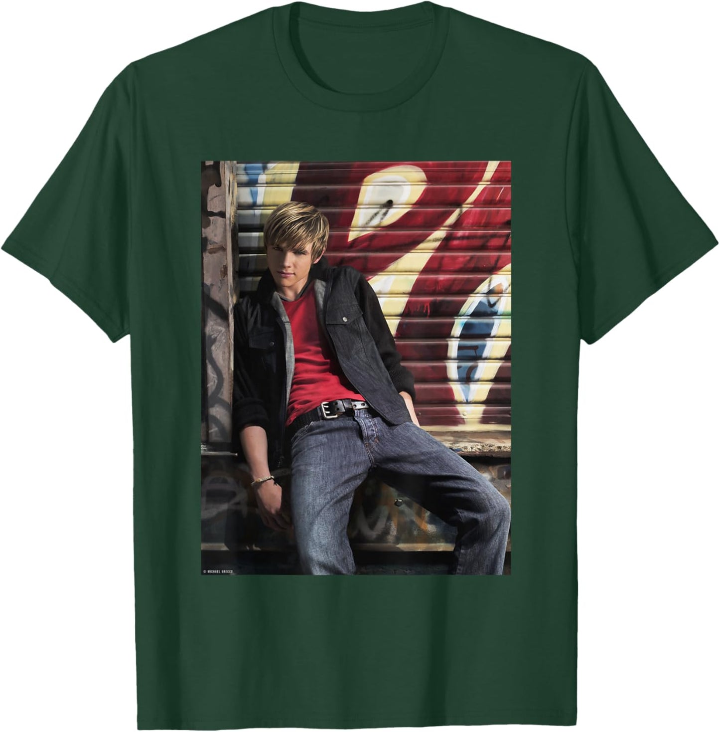 Songwriter Jesse McCartney Beautiful Soul Michael Grecco T-Shirt - T-Shirt | Forest
