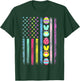 Easter Egg Bunny American Flag Patriotic Men Women Kids T-Shirt - T-Shirt | Forest