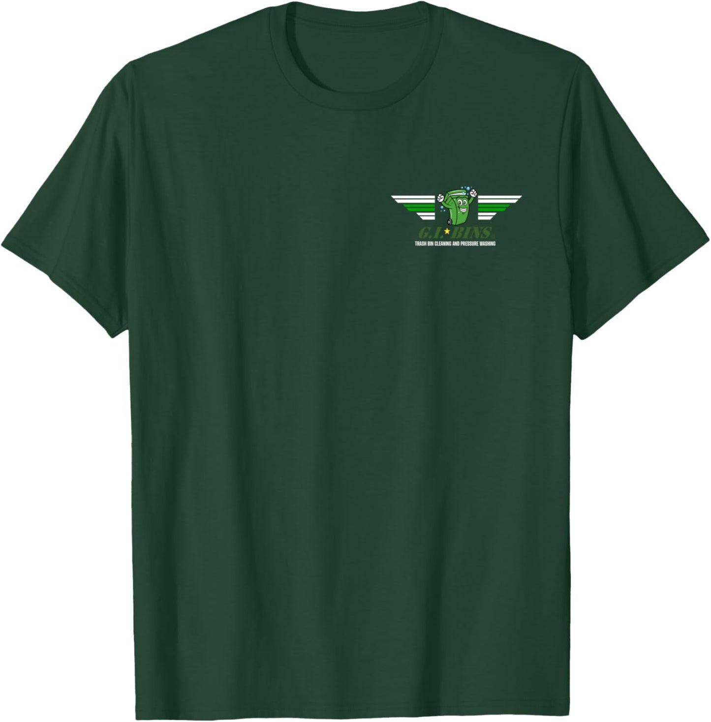 Gi Bins Pickup Truck T-Shirt - T-Shirt | Forest