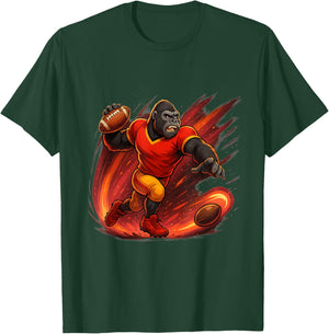 Quarterback Charge T-Shirt - T-Shirt | Forest
