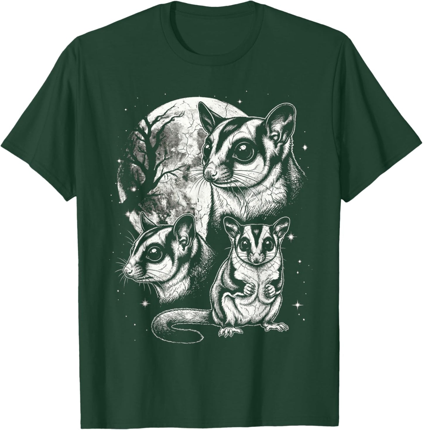 Sugar Glider 90s Style Vintage Aesthetic Y2K Sugar Glider T-Shirt - T-Shirt | Forest