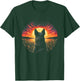 Vintage Blue Heeler Dog Silhouette Retro Sunset Art T-Shirt - T-Shirt | Forest