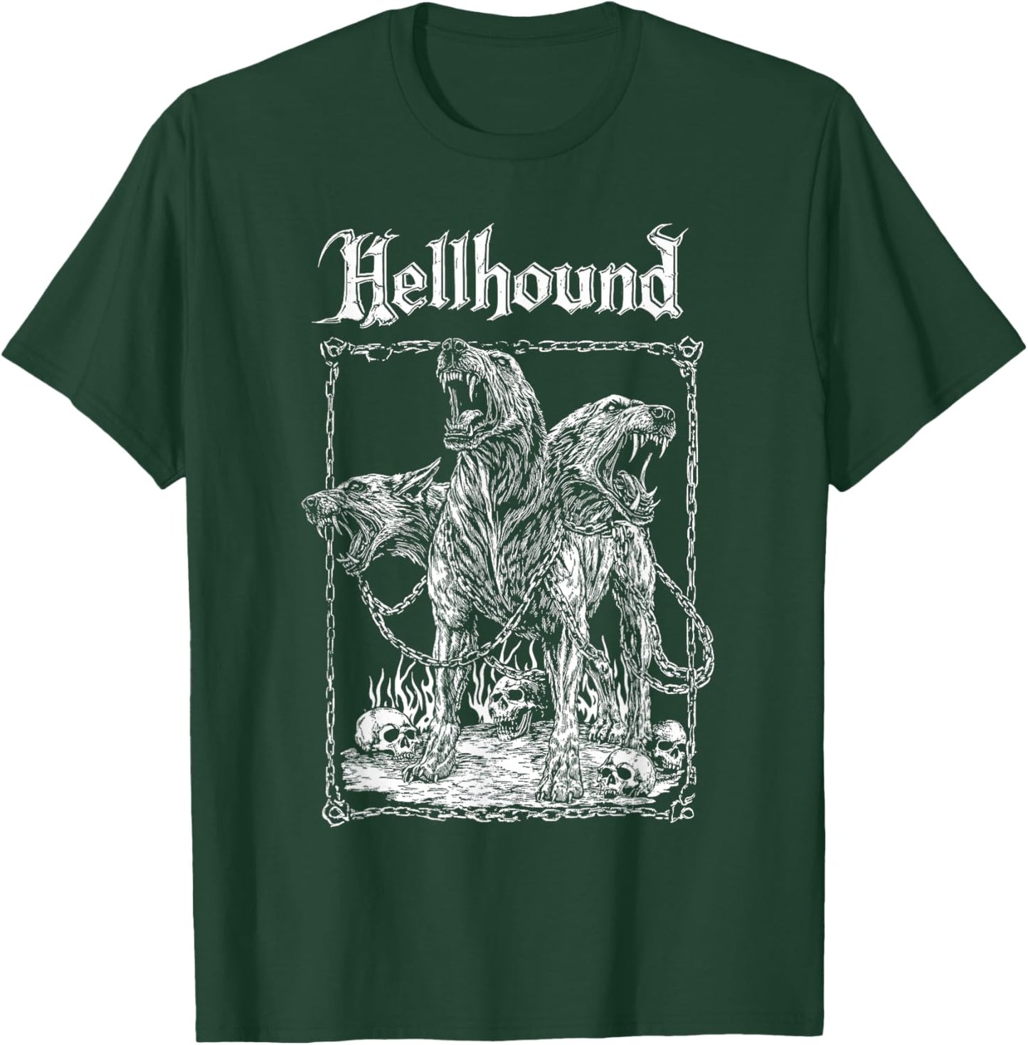 Hell Hound Cerberus Underworld Dog Hades Alternative T-Shirt - T-Shirt | Forest