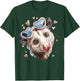 Opossum Possum Valentine's Day Heart Sunglasses T-Shirt - T-Shirt | Forest